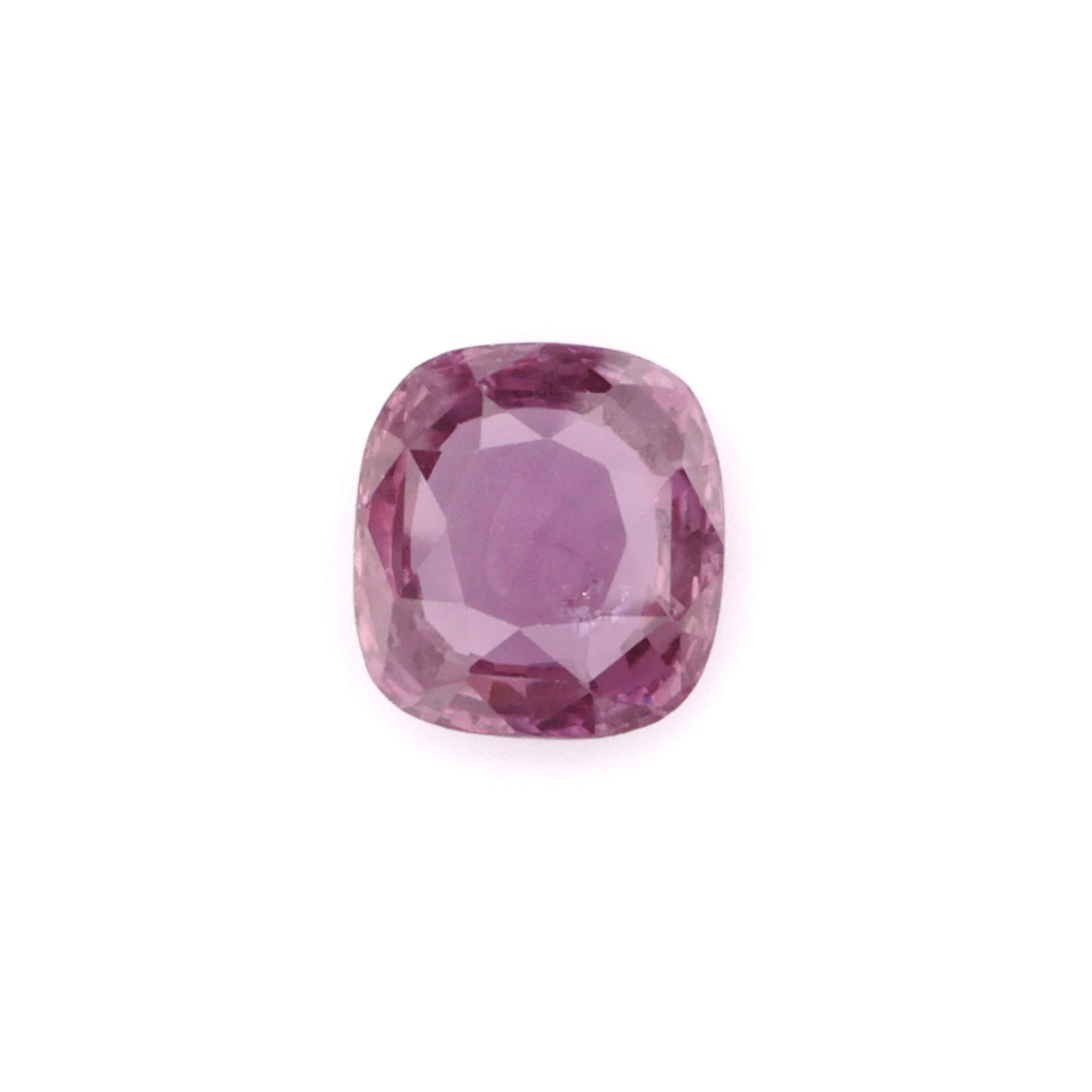 Vivid Purplish Pink Cushion-Cut Sapphire