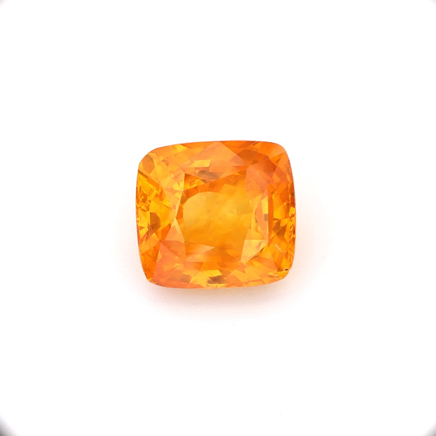 Stunning Fire Orange Sapphire Gemstone