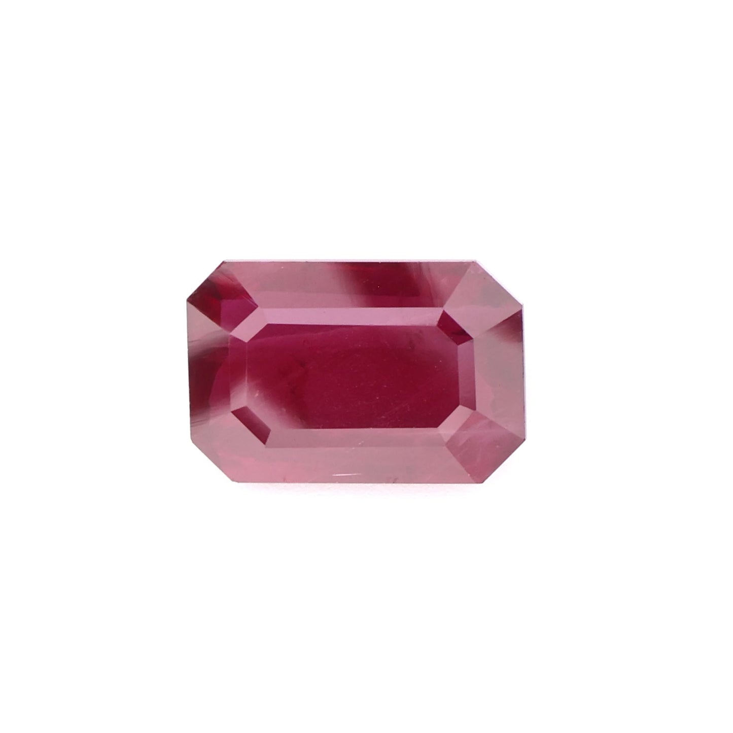 A-RU285- Deep Red Emerald Cut Natural Ruby - Loose Gemstone