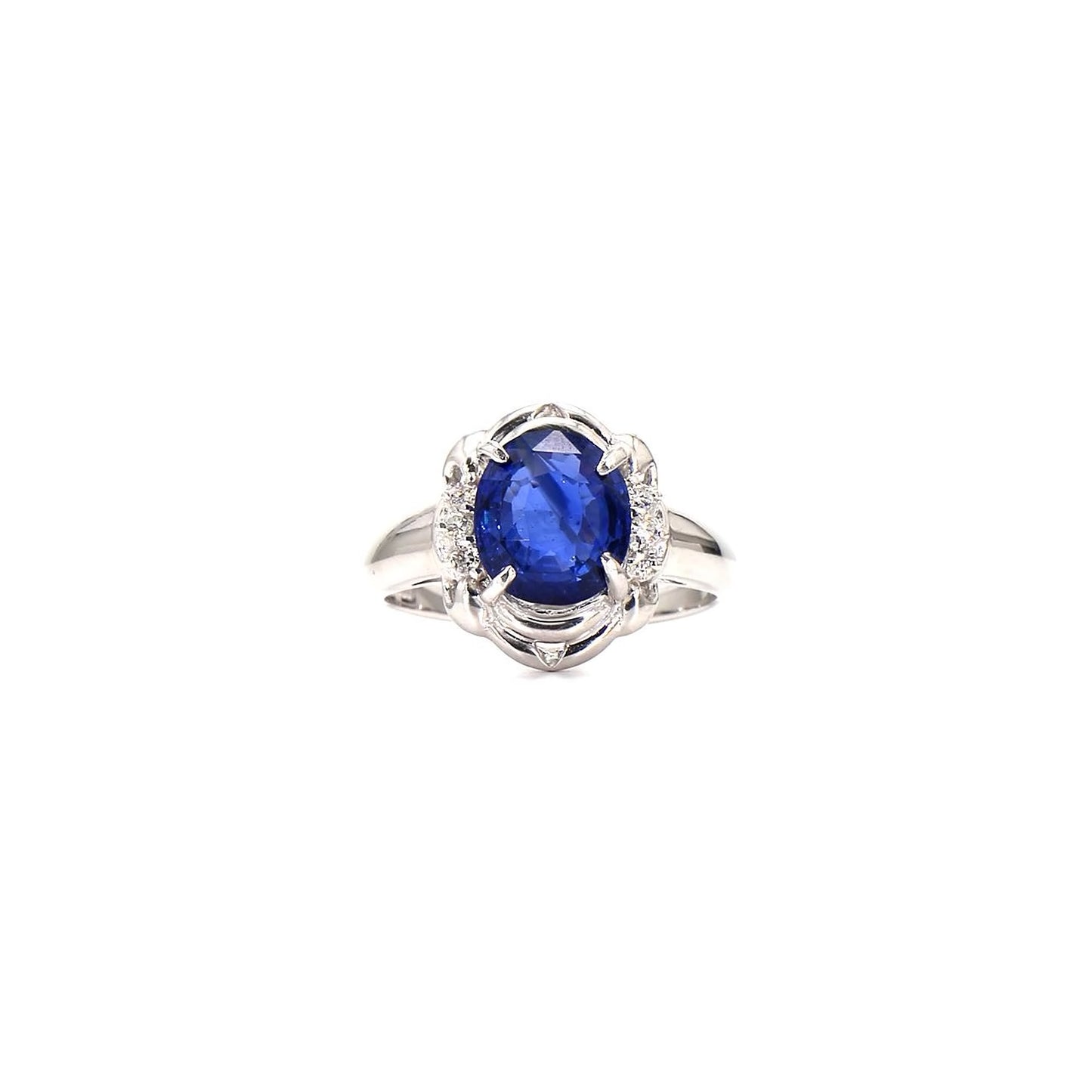 Ornate Elegance: Vintage-Inspired Sapphire and Diamond Rings
