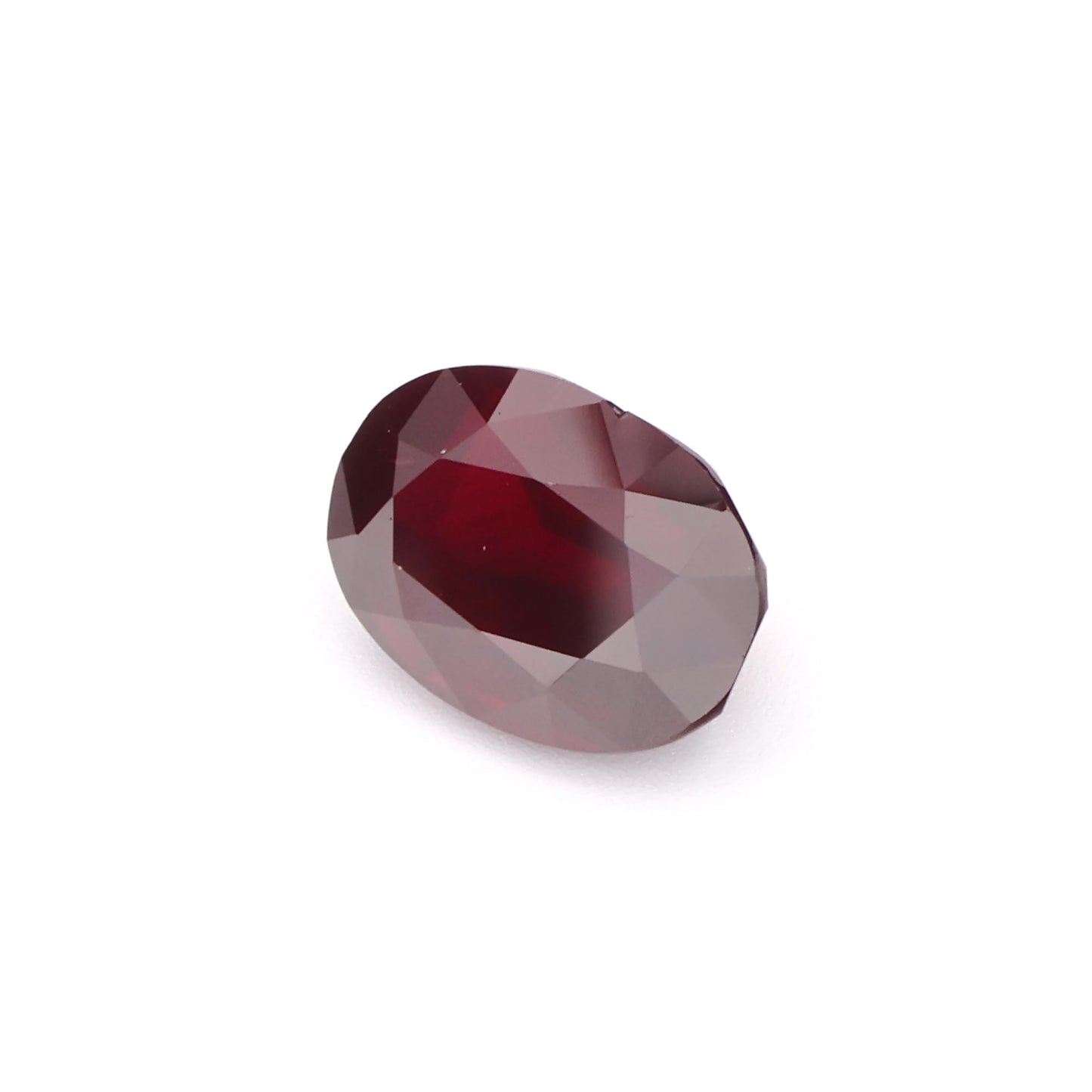 A-RU090-Deep Red Natural Ruby - Oval Cut Loose Gemstone