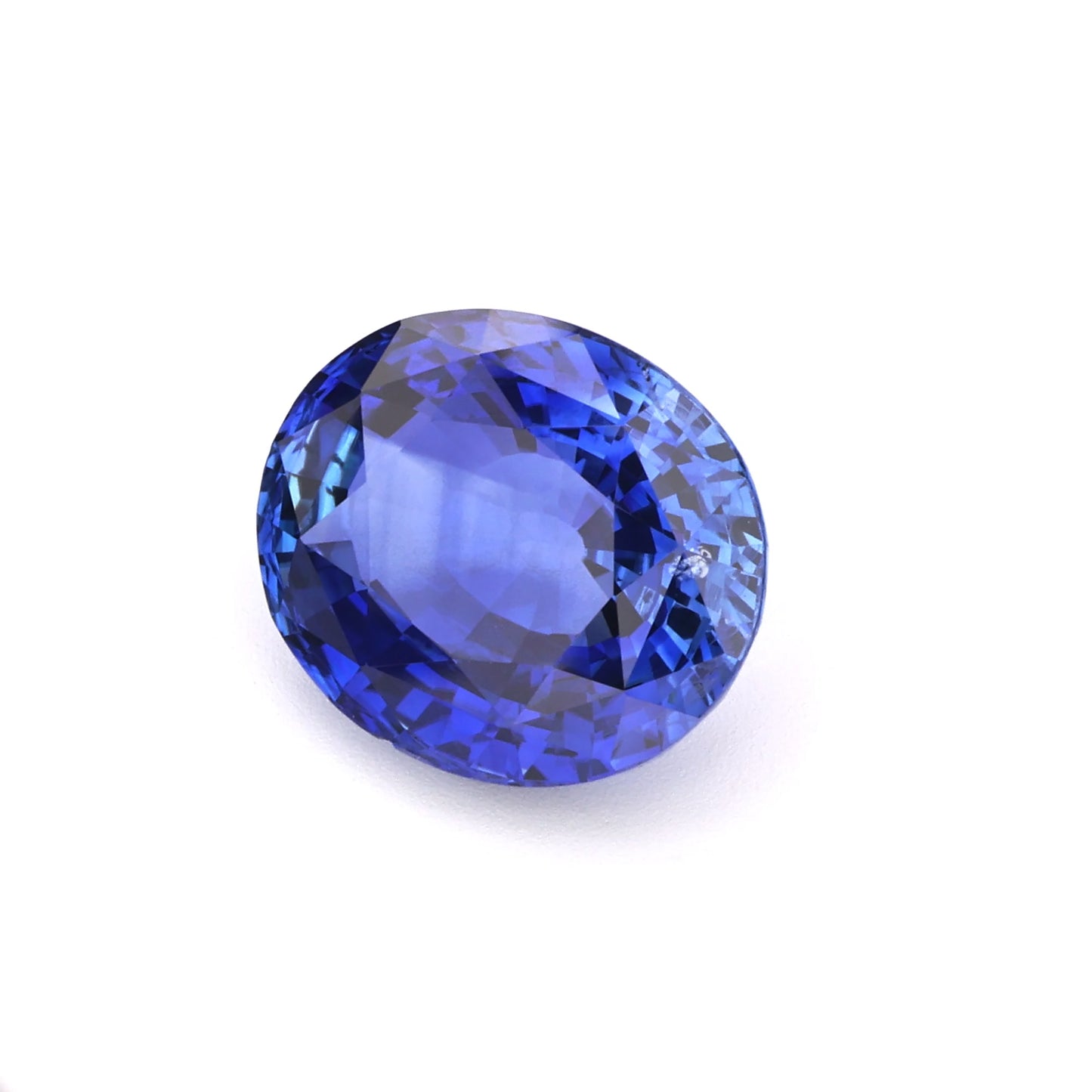 Blue Sapphire | Deep Round Brilliant Cut Gemstone