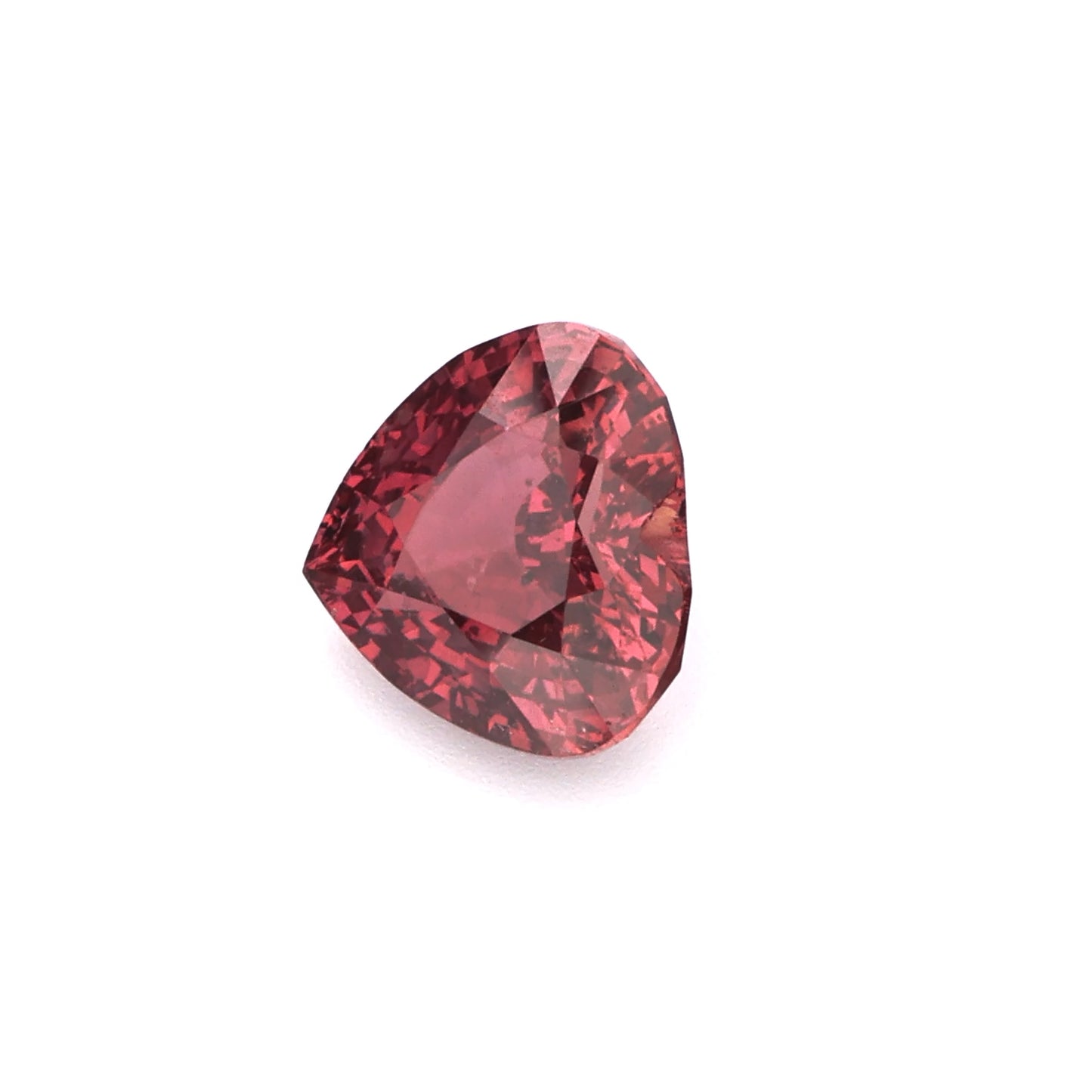 Romantic Heart-Cut Rhodolite Rubellite Tourmaline Loose Gemstone