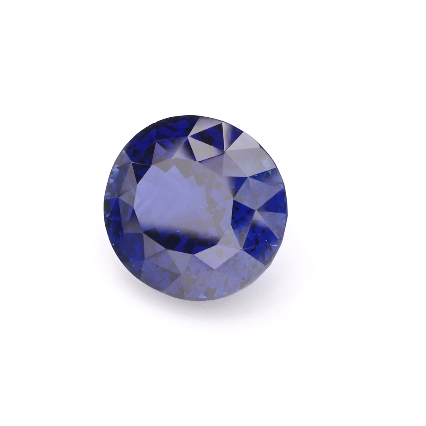Exquisite Round Blue Sapphire