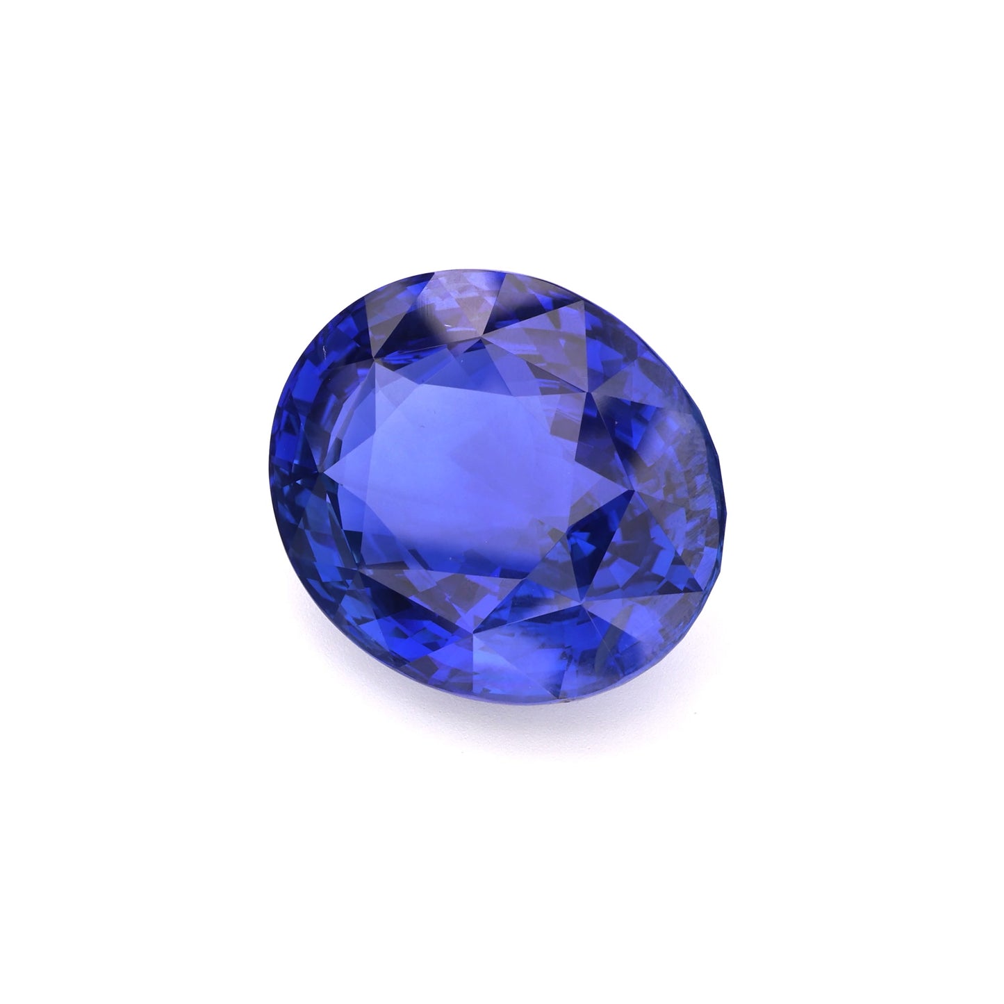 Vivid Royal Blue Oval Cut Natural Sapphire Loose Gemstone