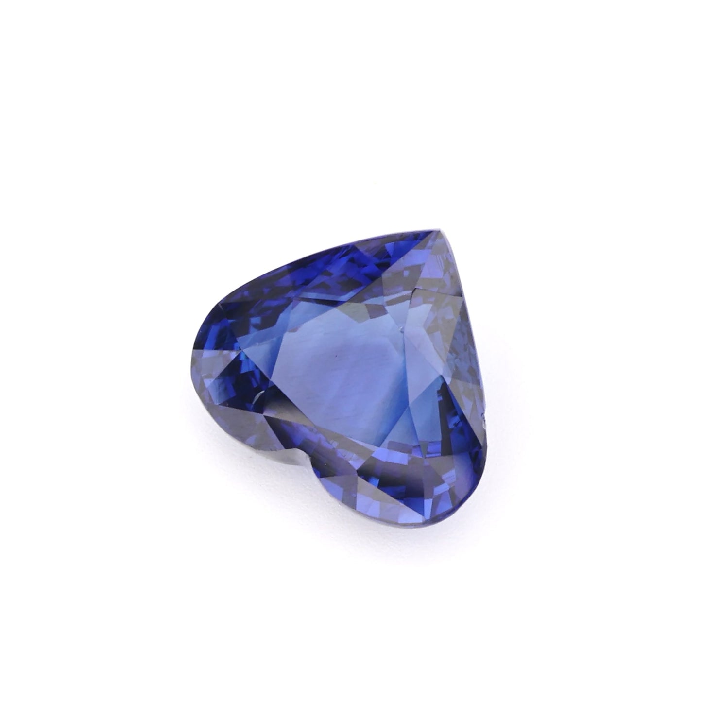 Vivid Royal Blue Heart Cut Sapphire