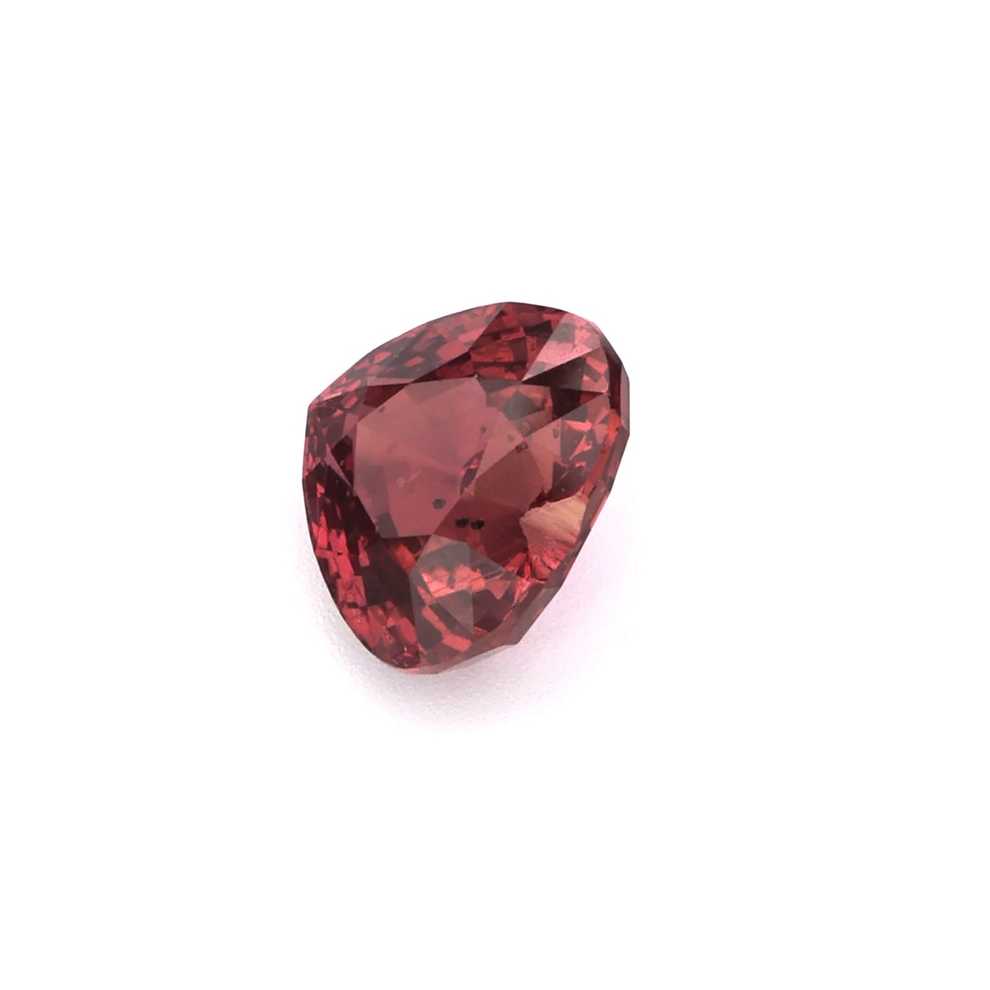 Romantic Heart-Cut Rhodolite Rubellite Tourmaline Loose Gemstone