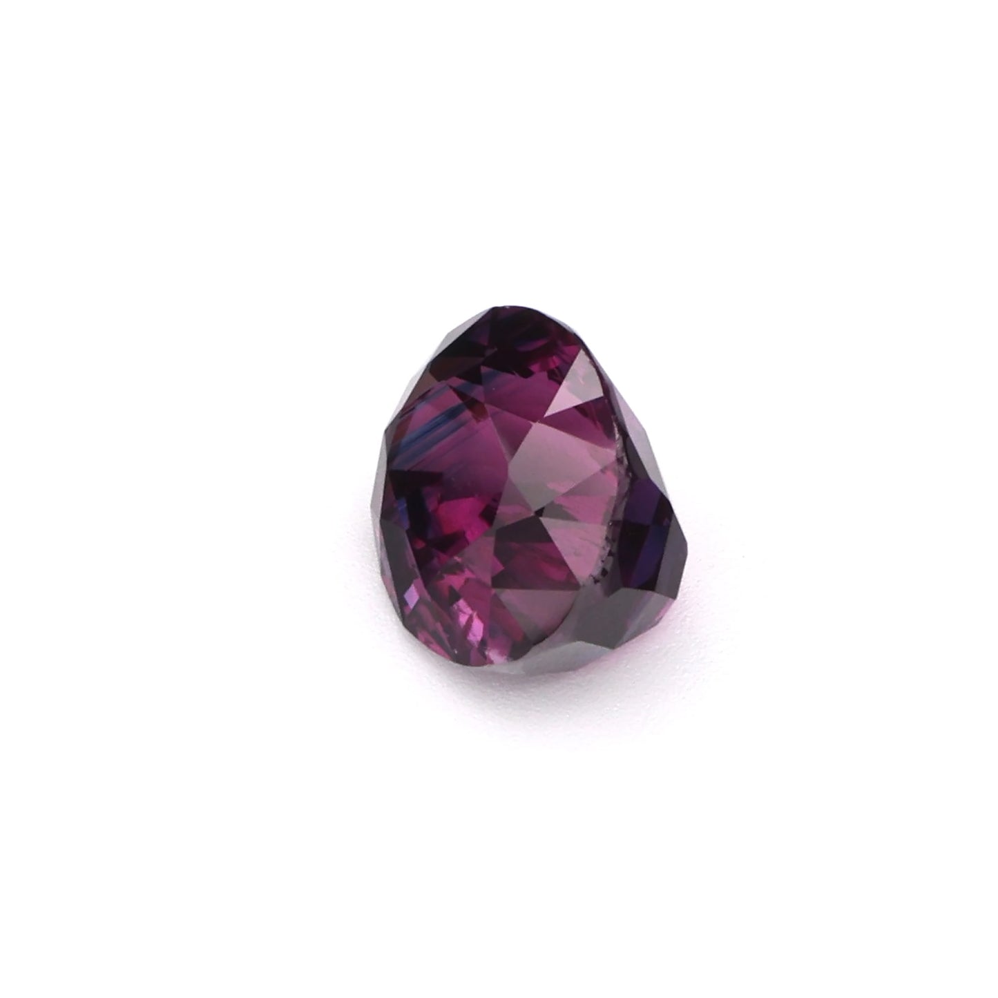 Deep Red Oval Faceted Natural Ruby Loose Gemstone