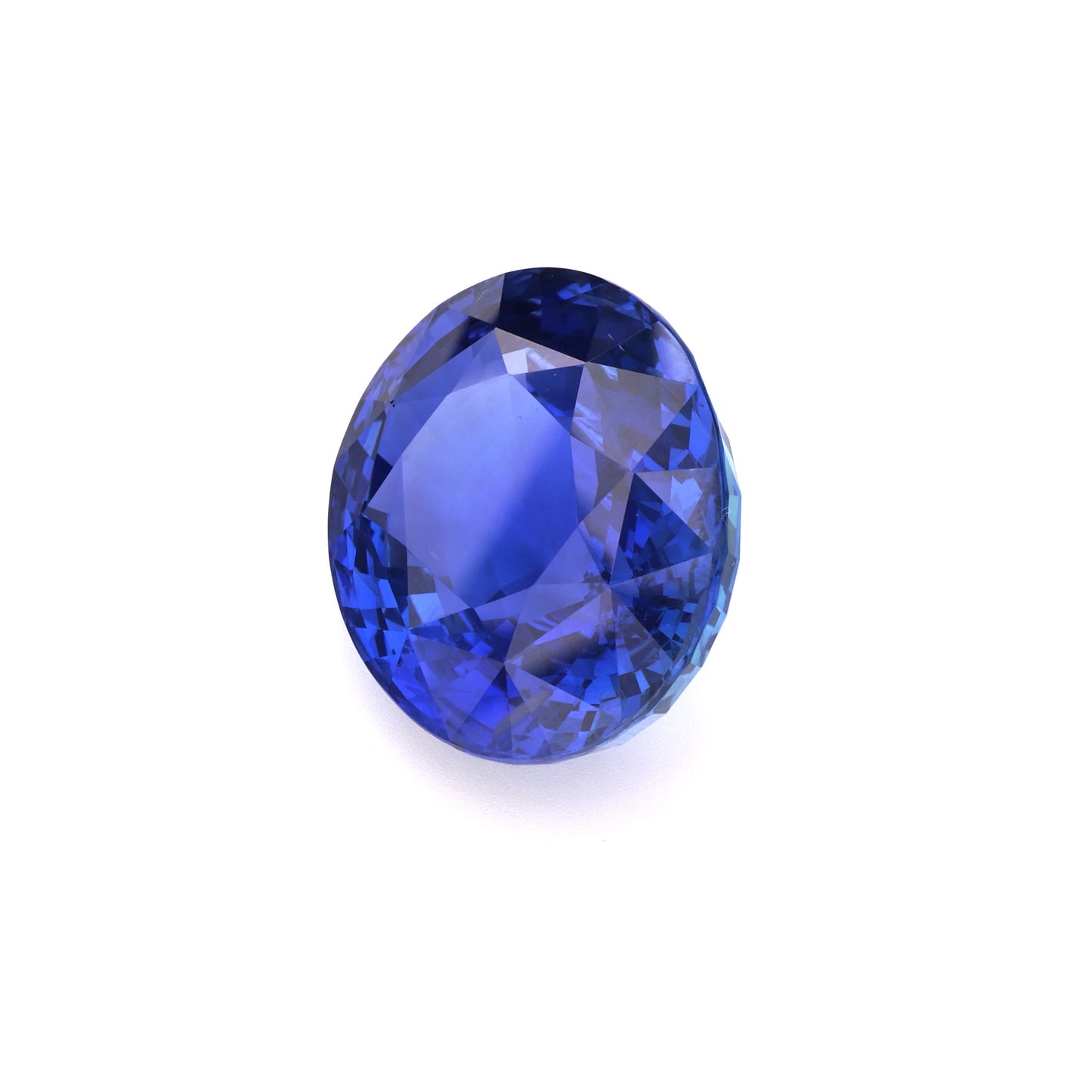 Vivid Royal Blue Oval Cut Natural Sapphire Loose Gemstone