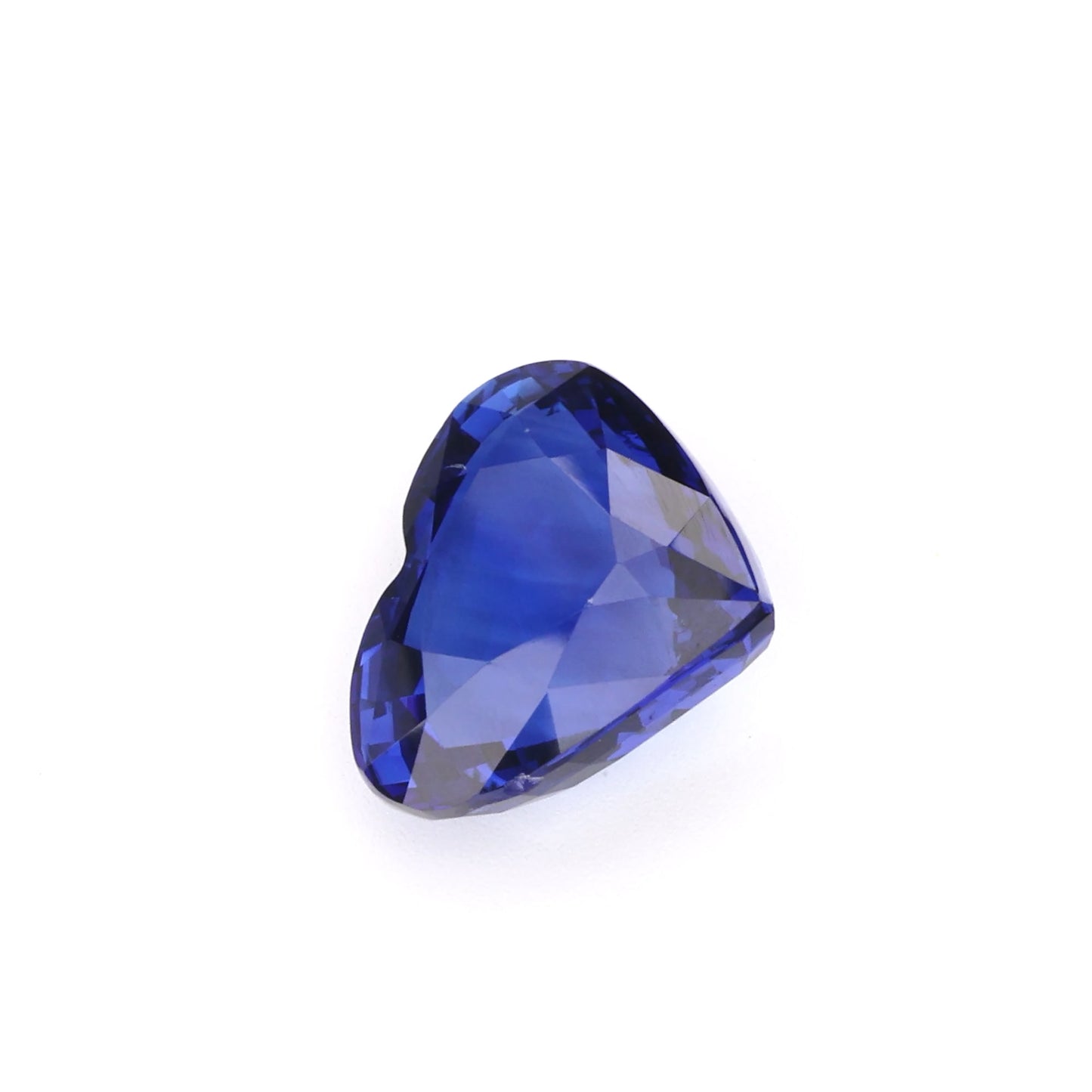 Vivid Royal Blue Heart Cut Sapphire