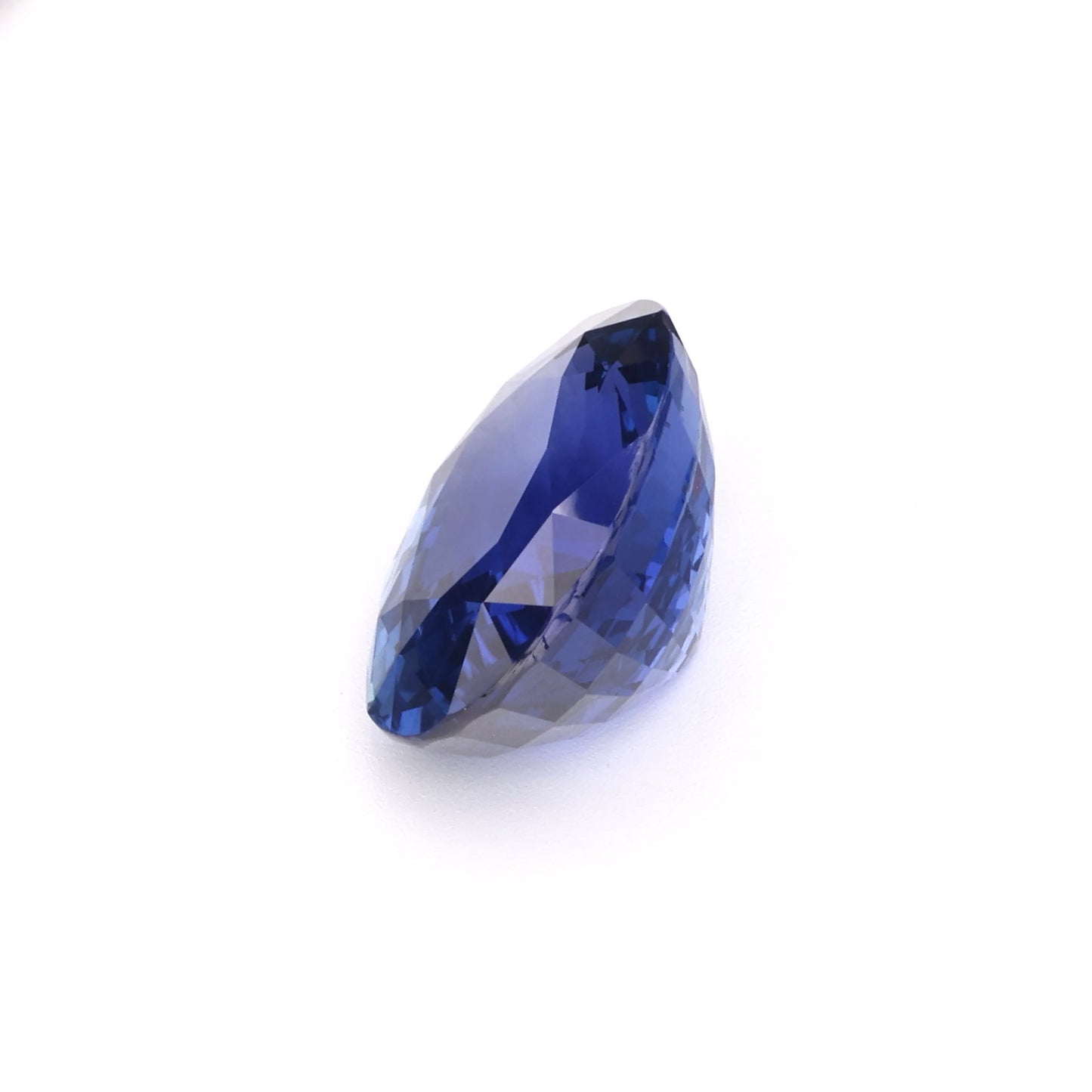 Intense Royal Blue Sapphire | Precision Round Cut Gemstone