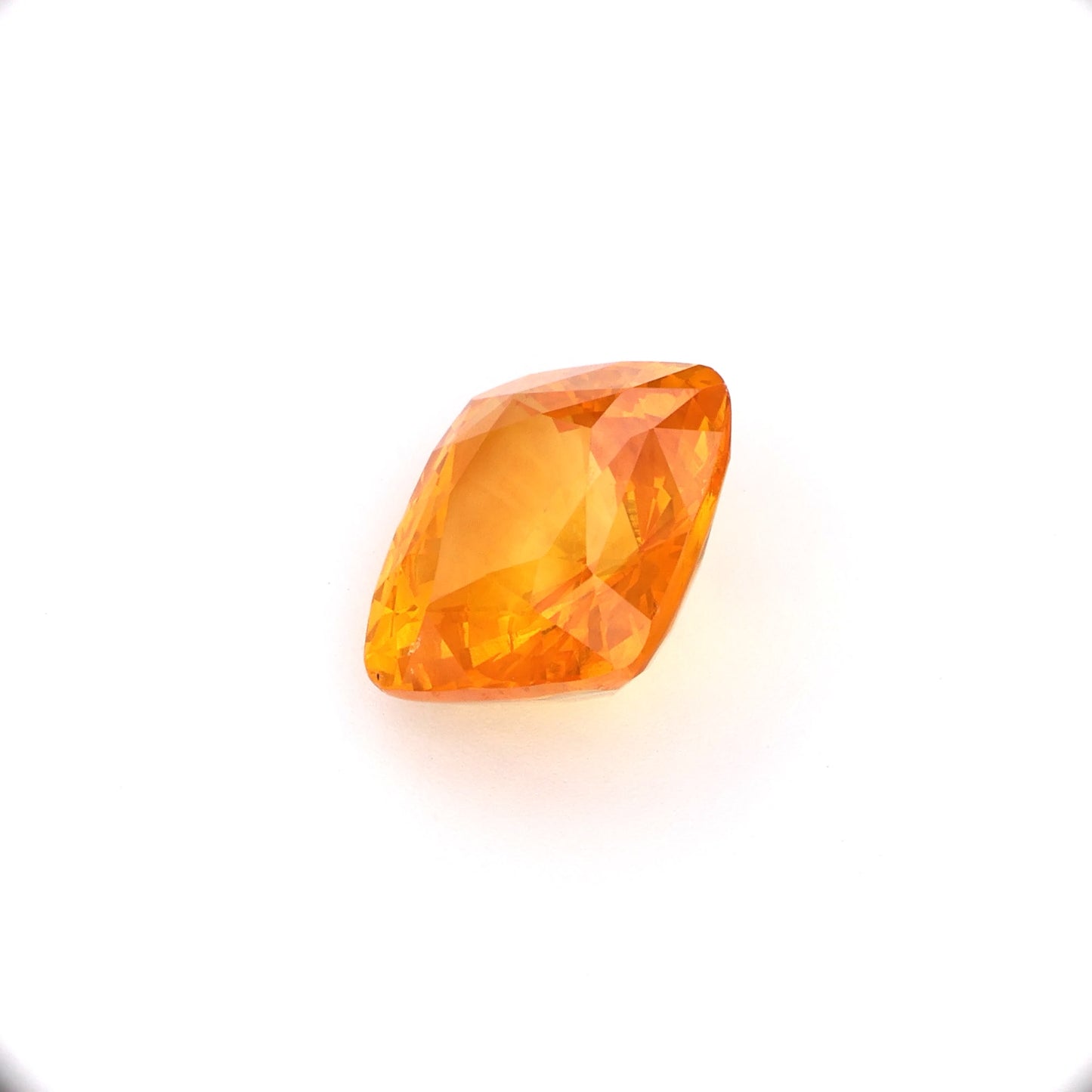 Stunning Fire Orange Sapphire Gemstone