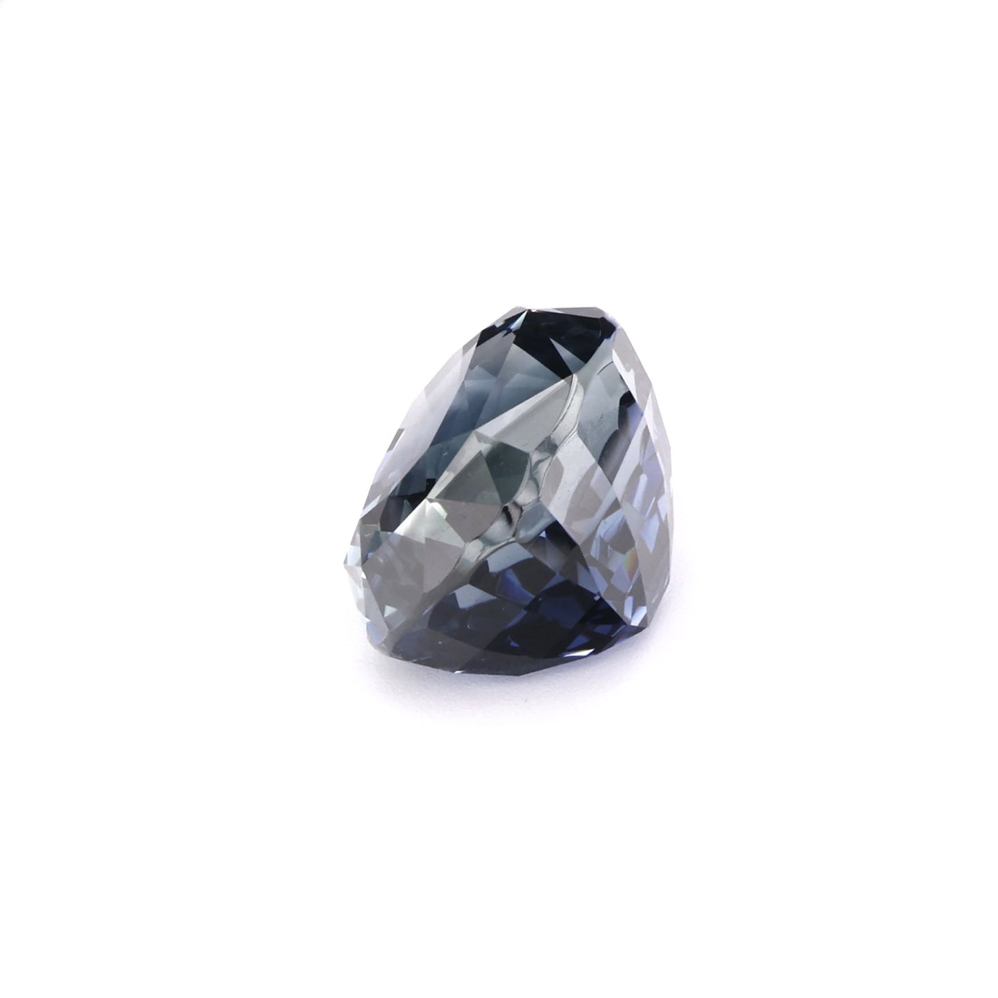 Luxurious Deep Royal Blue Cushion Cut Sapphire