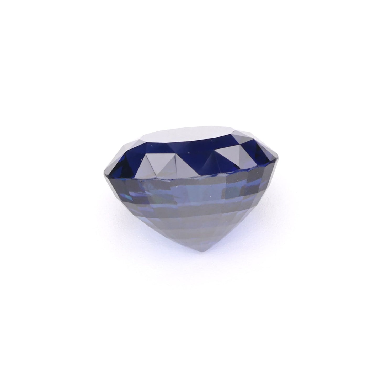 Exquisite Round Blue Sapphire