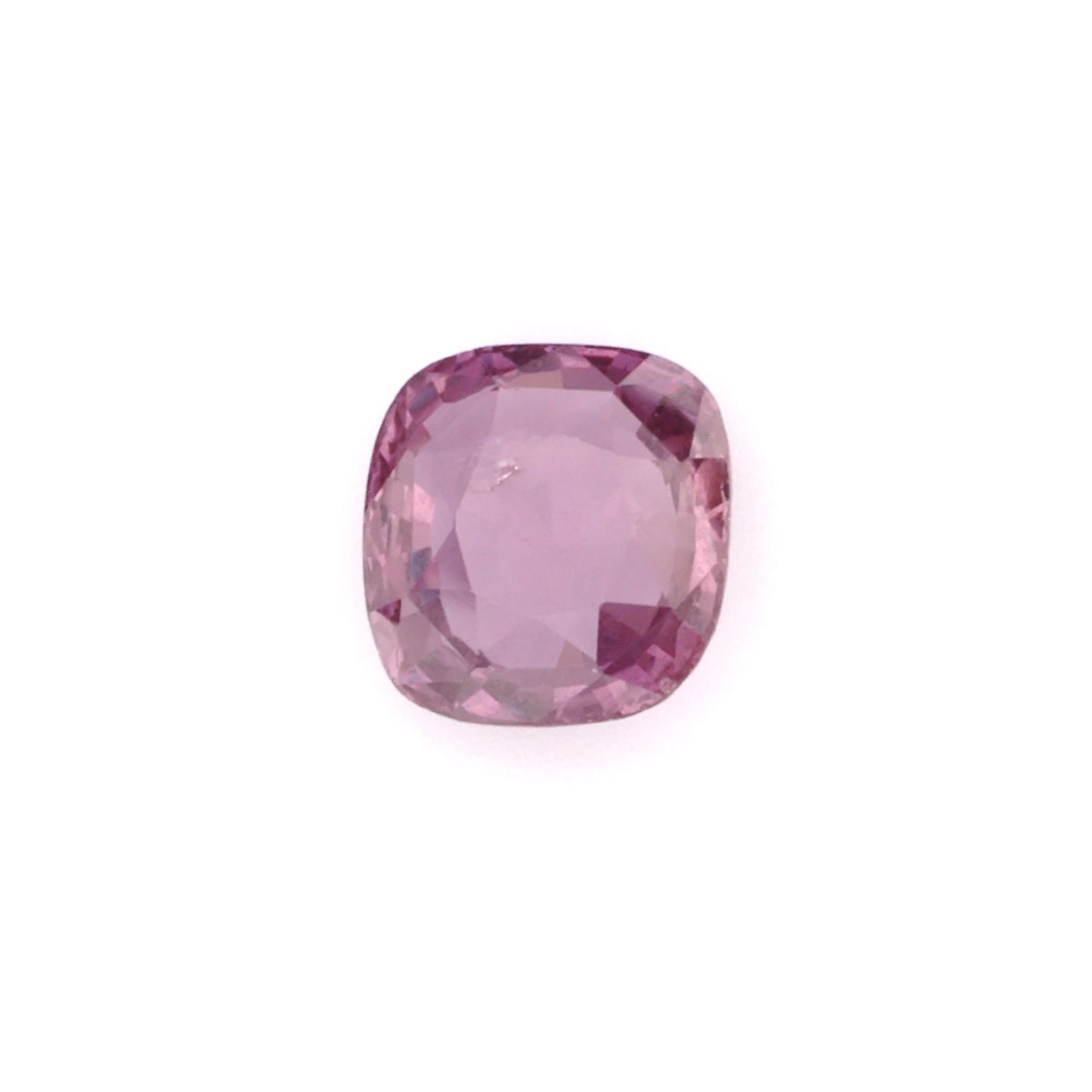 Vivid Purplish Pink Cushion-Cut Sapphire