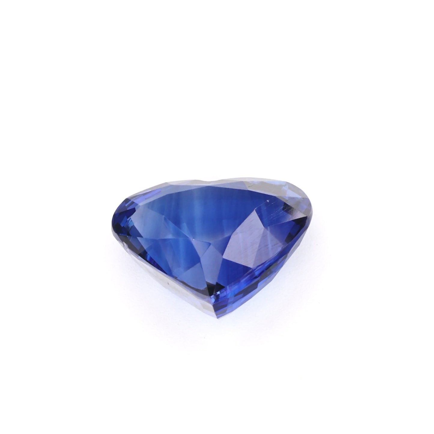 Vivid Royal Blue Heart Cut Sapphire