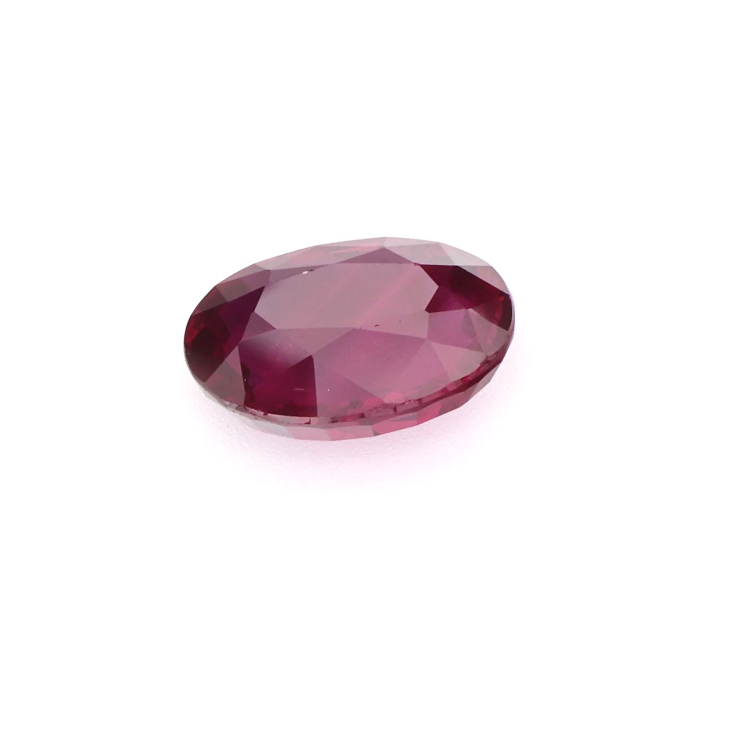 Vivid 'Blood Red' Oval Faceted Ruby - Timeless & Elegant