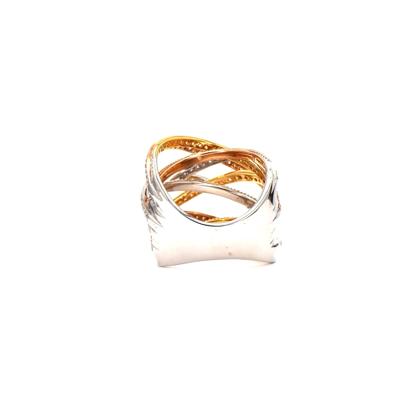 The Crisscross Collection: Bold Diamond Statement Jewelry