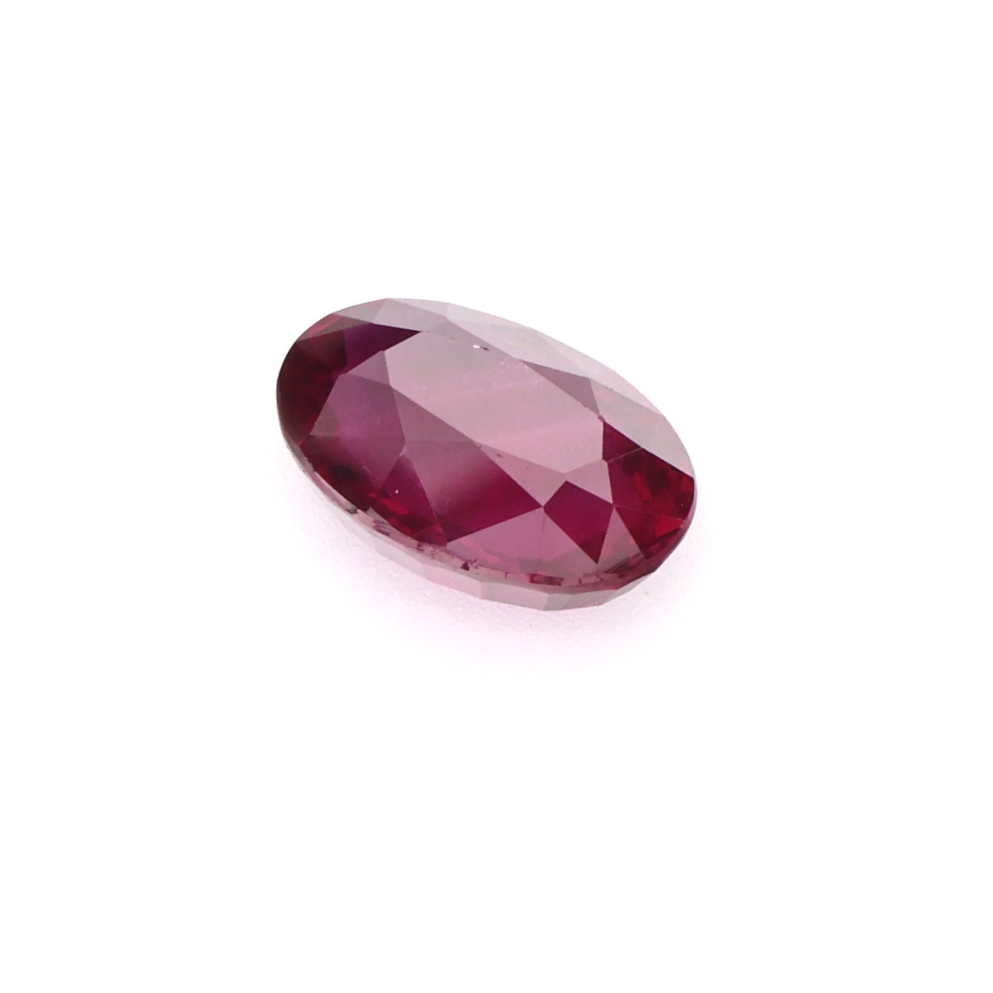 Vivid 'Blood Red' Oval Faceted Ruby - Timeless & Elegant