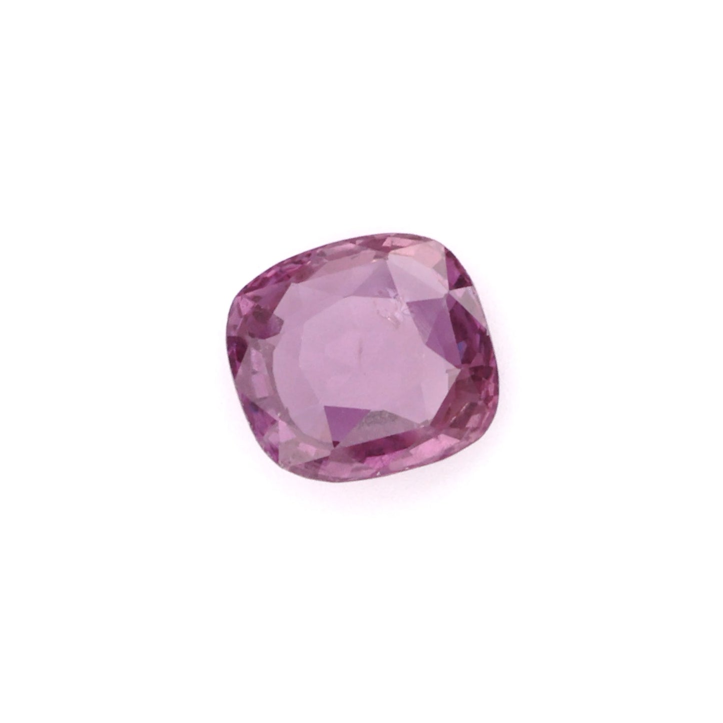 Vivid Purplish Pink Cushion-Cut Sapphire