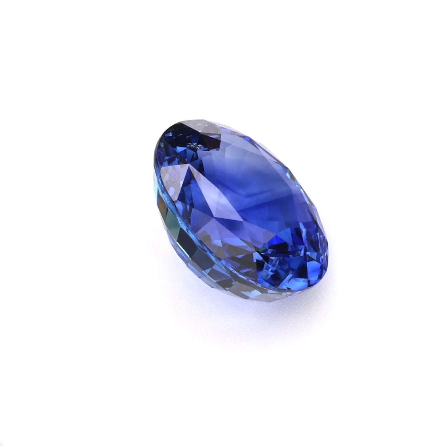 Blue Sapphire | Deep Round Brilliant Cut Gemstone
