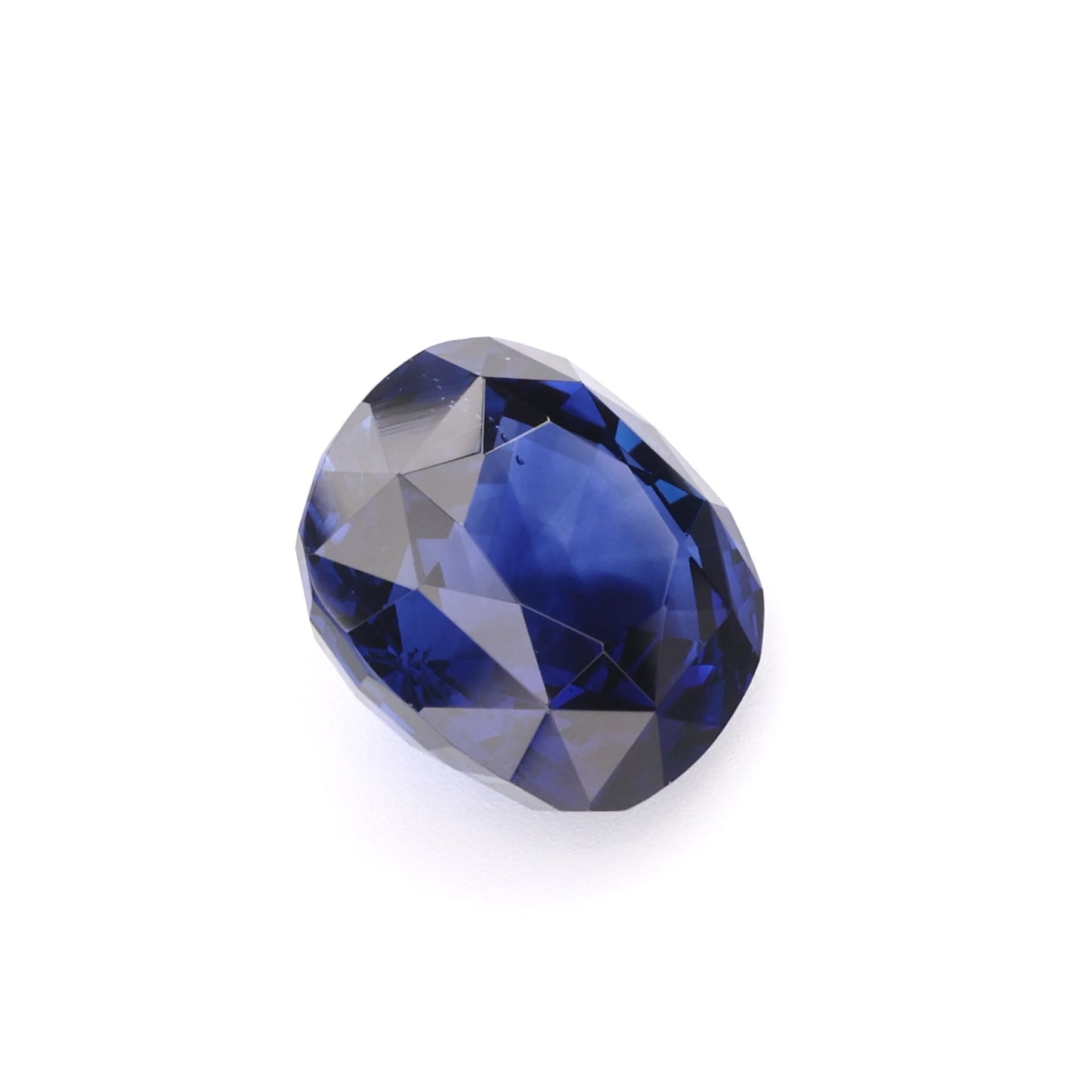 Vivid Midnight Blue Sapphire Gemstone - Superb Cushion Cut Brilliance