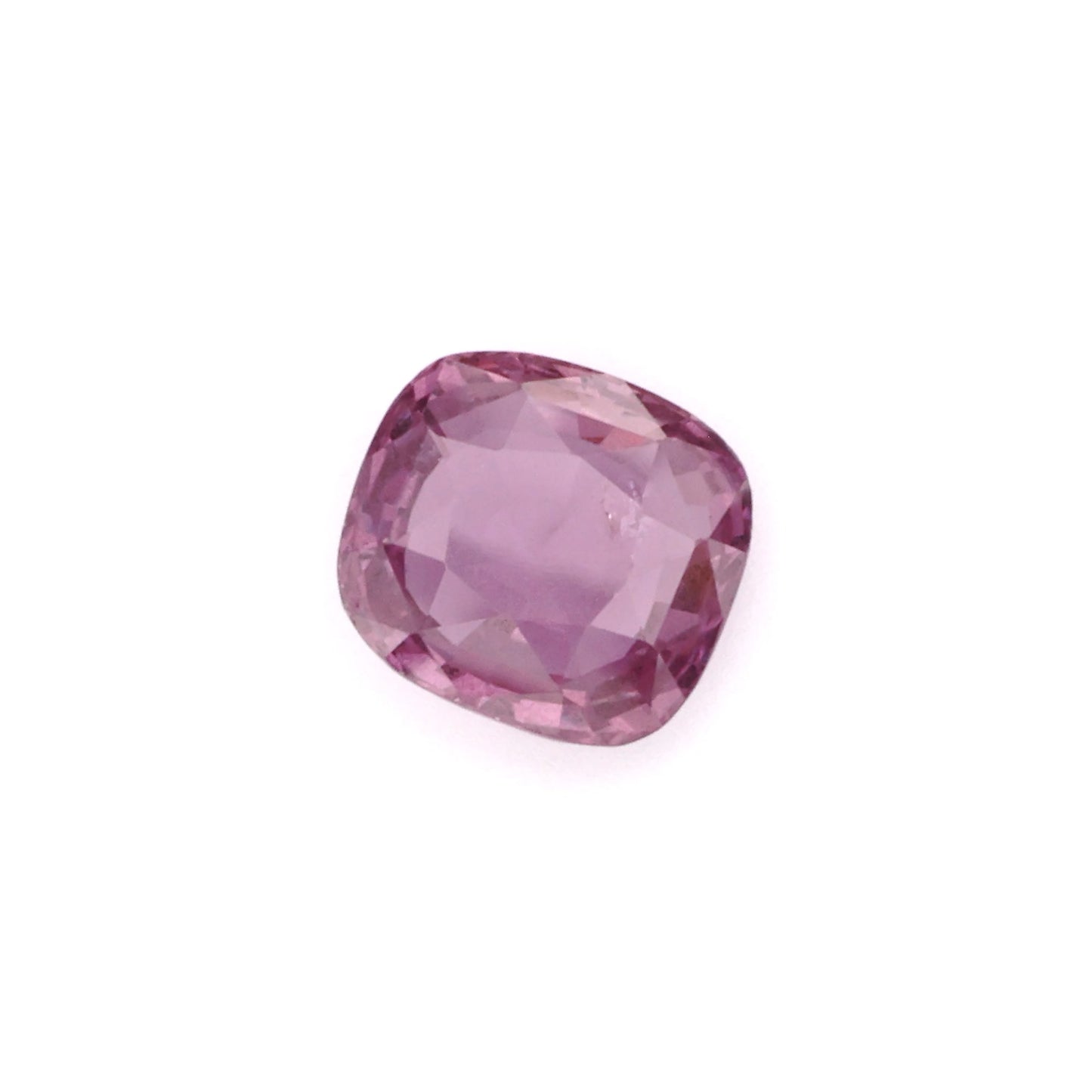 Vivid Purplish Pink Cushion-Cut Sapphire