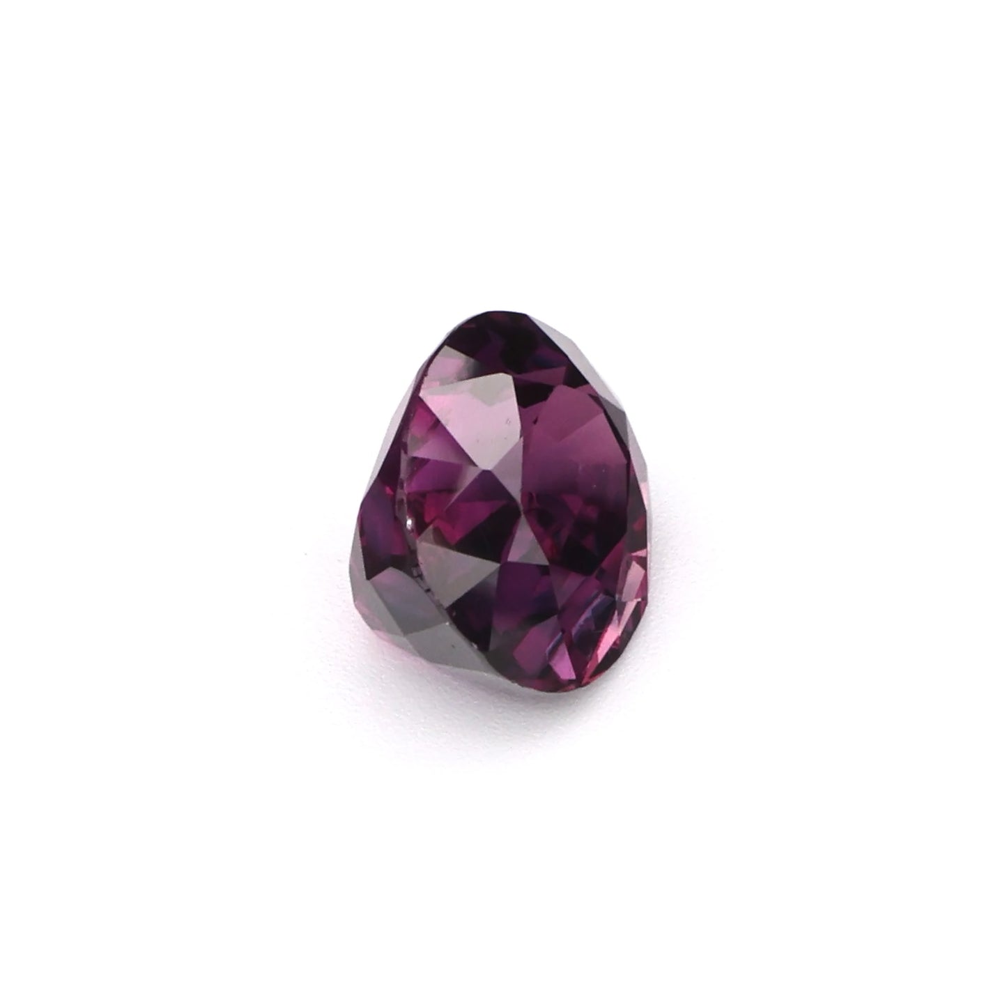 Deep Red Oval Faceted Natural Ruby Loose Gemstone