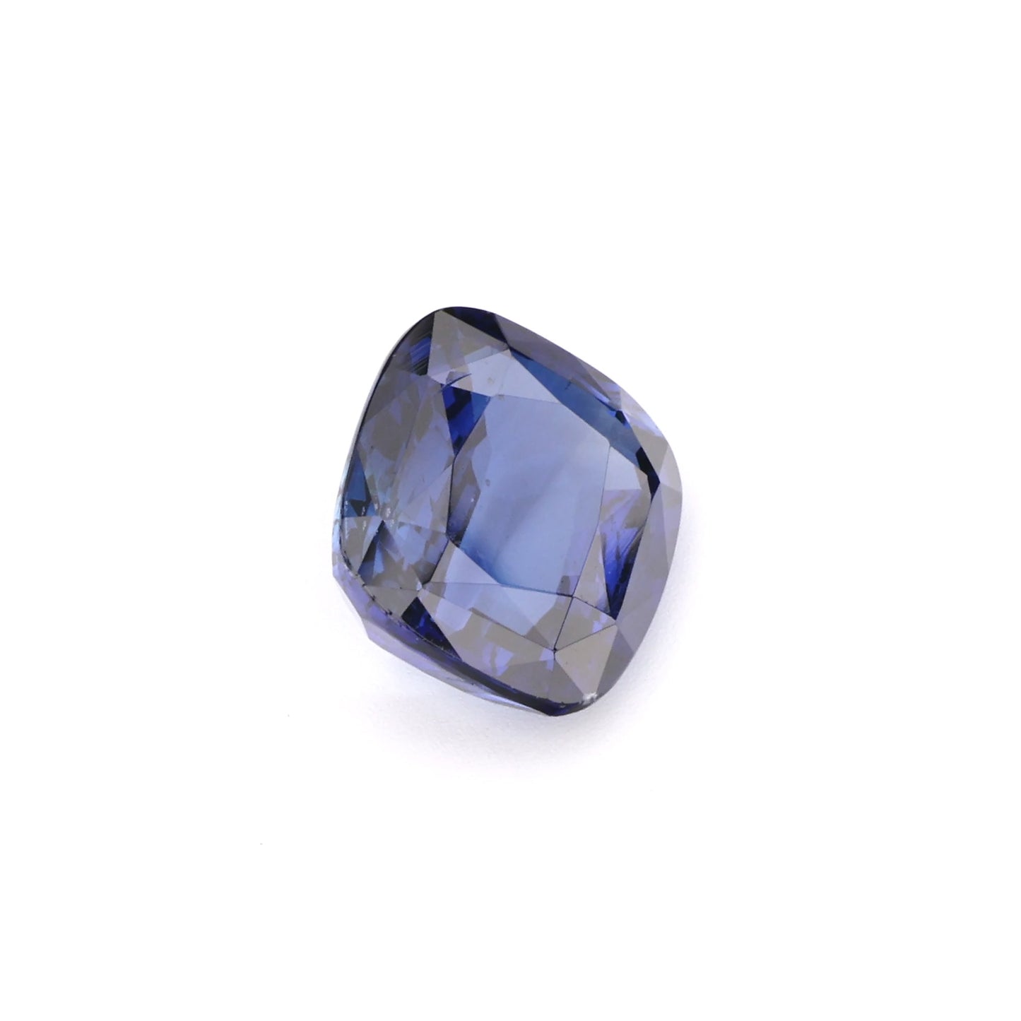 Deep Royal Blue Cushion Cut Sapphire Gemstone