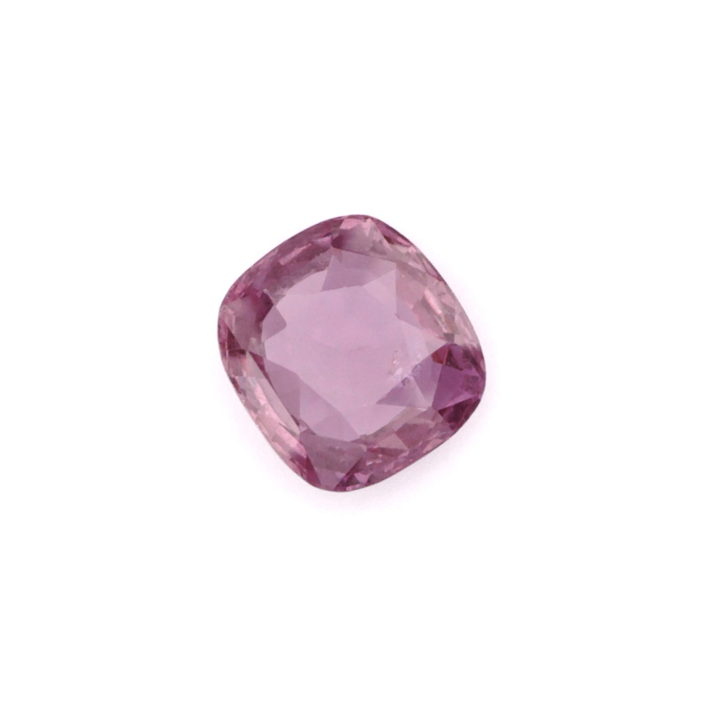 Vivid Purplish Pink Cushion-Cut Sapphire