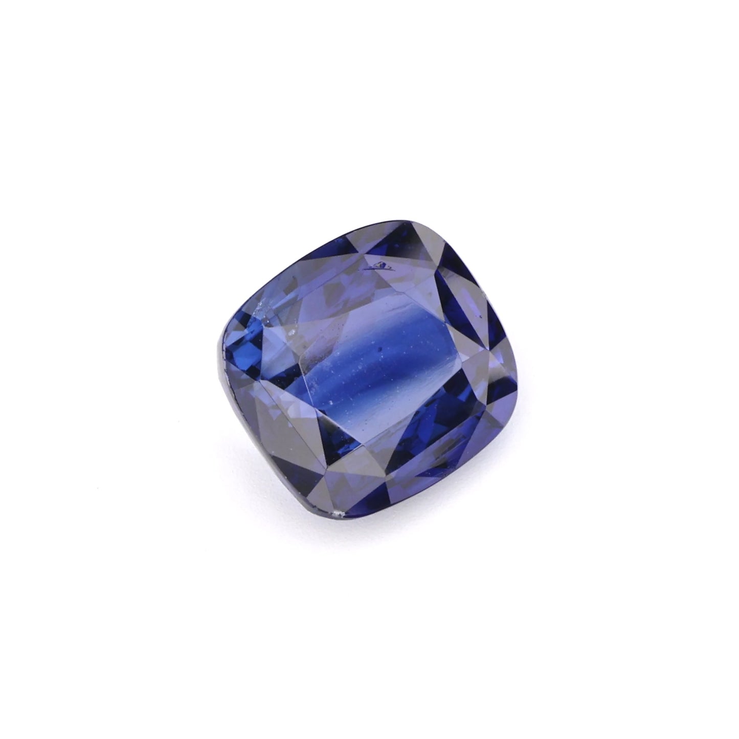 Deep Royal Blue Cushion Cut Sapphire Gemstone