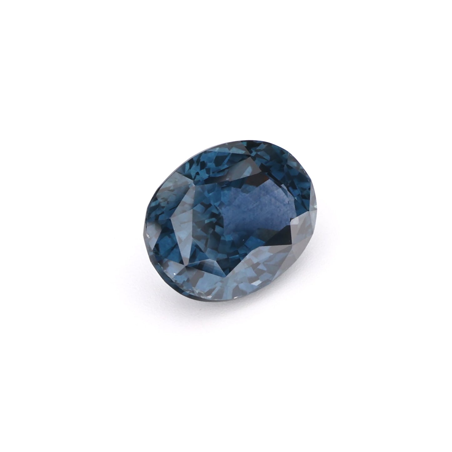 Deep Oceanic Blue Oval Sapphire