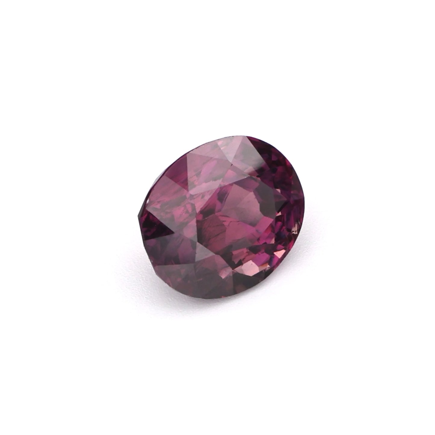 Deep Red Oval Faceted Natural Ruby Loose Gemstone