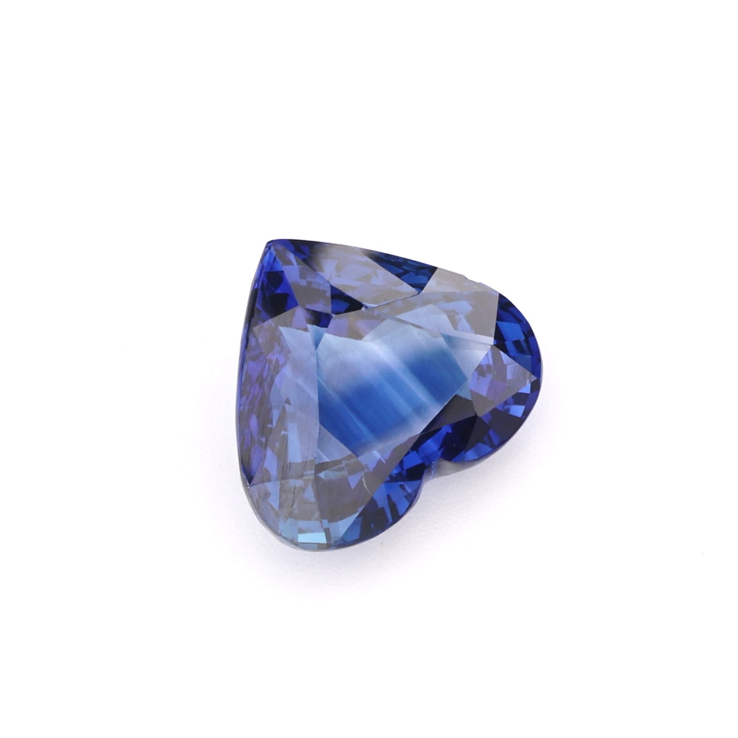 Vivid Royal Blue Heart Cut Sapphire