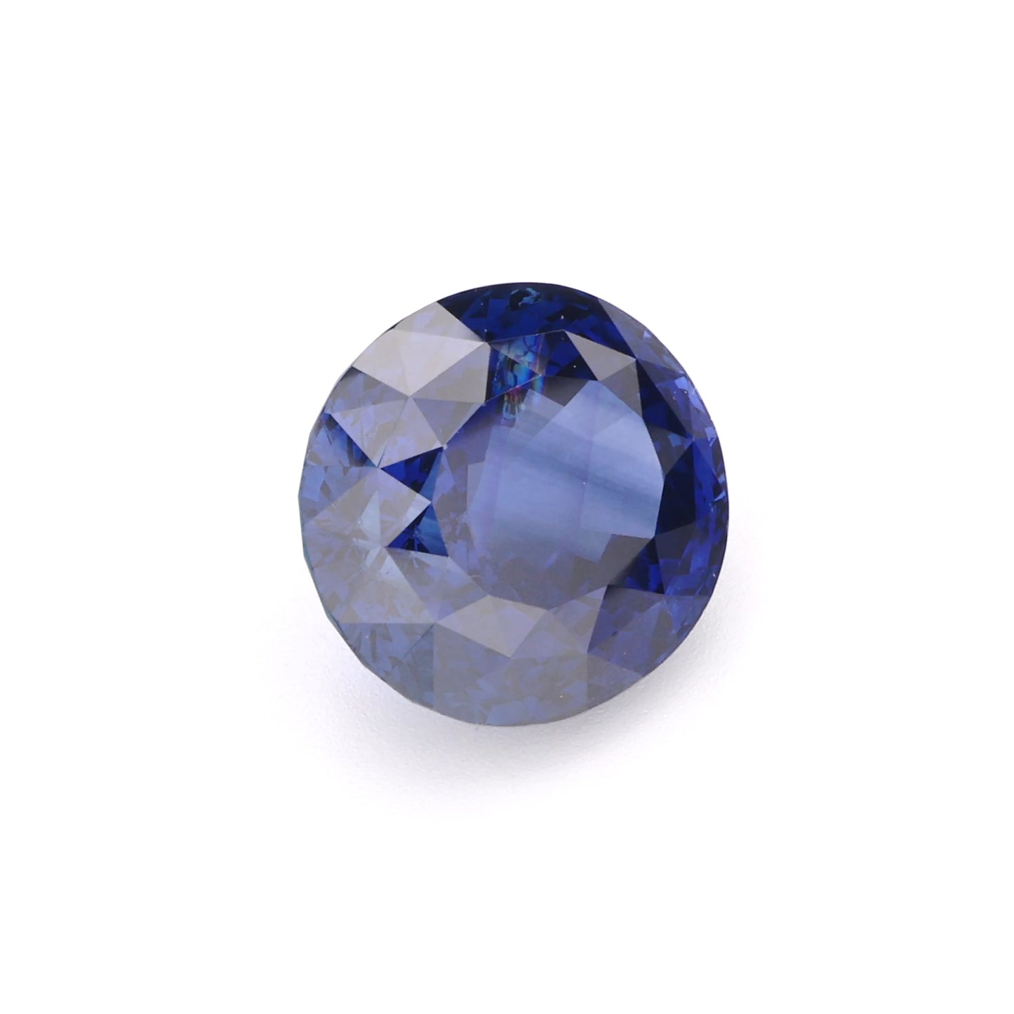 Exquisite Round Blue Sapphire