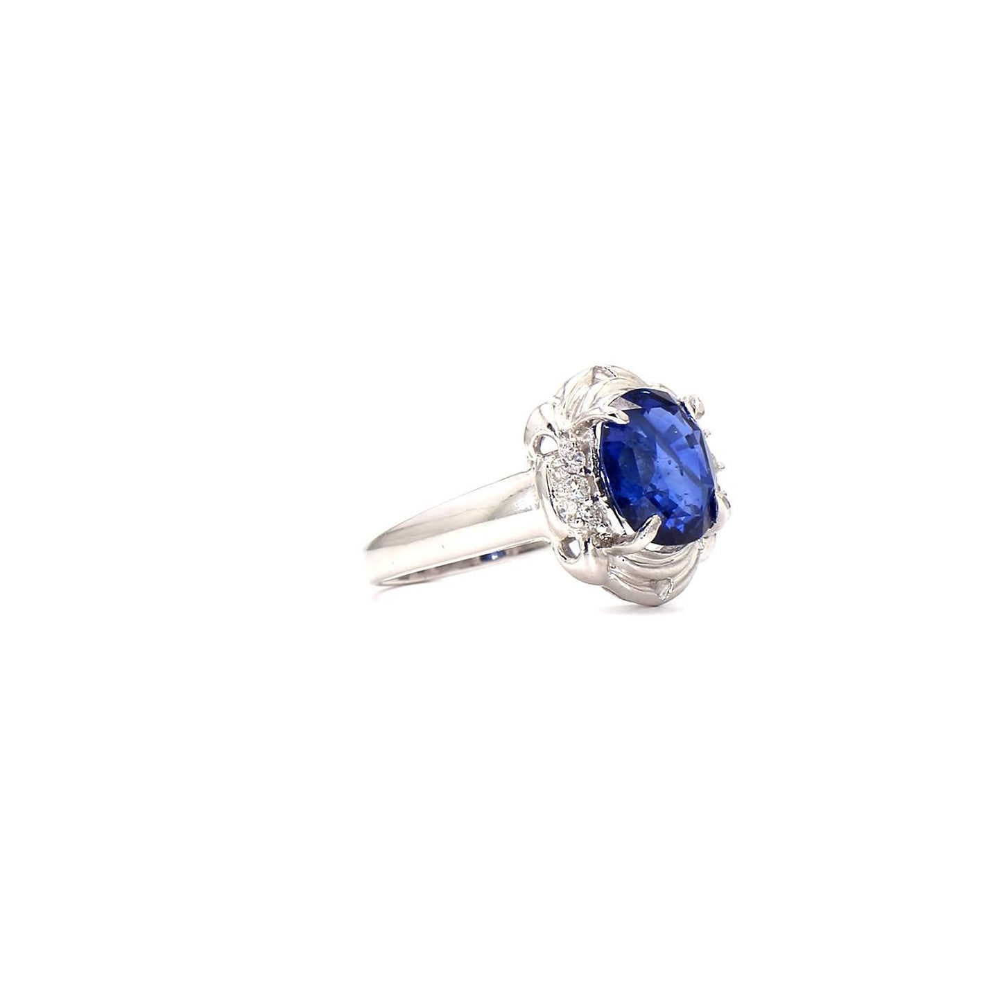 Ornate Elegance: Vintage-Inspired Sapphire and Diamond Rings