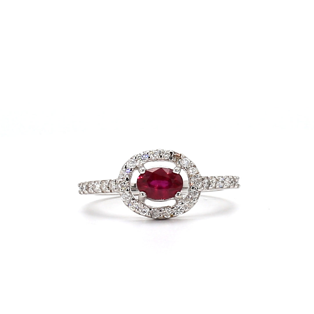 Ruby and Diamond Ring – A Timeless Symbol of Passion and Elegance