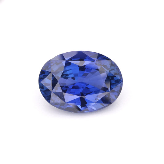 Intense Royal Blue Sapphire | Precision Round Cut Gemstone