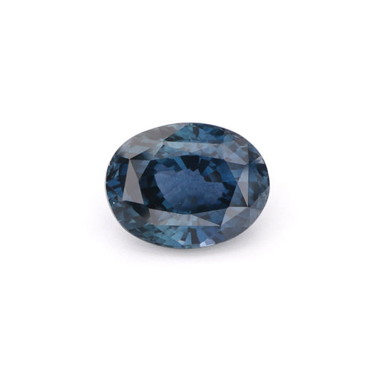 Deep Oceanic Blue Oval Sapphire