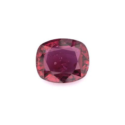 Romantic Heart Cut Purplish-Red Ruby Loose Gemstone