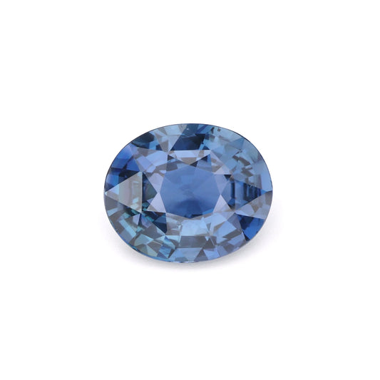 Classic Round Cut Blue Sapphire