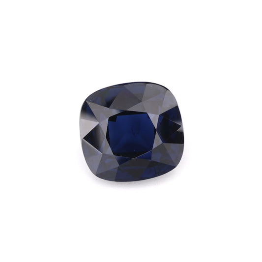 Deep Royal Blue Sapphire Collection - Cushion and Brilliant Cuts