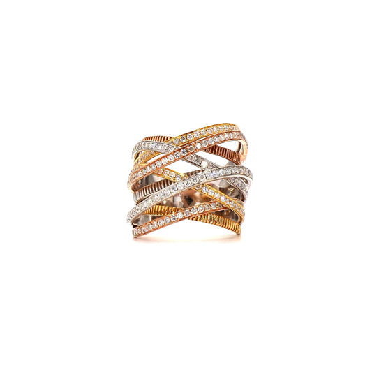 The Crisscross Collection: Bold Diamond Statement Jewelry