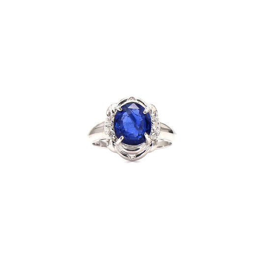 Ornate Elegance: Vintage-Inspired Sapphire and Diamond Rings