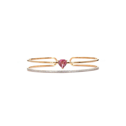 Padparadscha Bangle