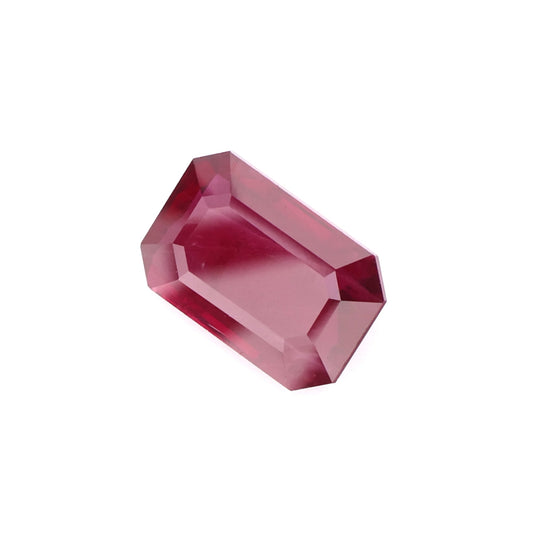 A-RU285- Deep Red Emerald Cut Natural Ruby - Loose Gemstone