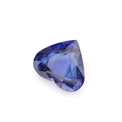 Vivid Royal Blue Heart Cut Sapphire