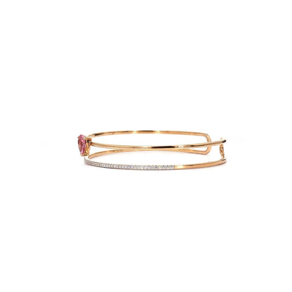 Padparadscha Bangle