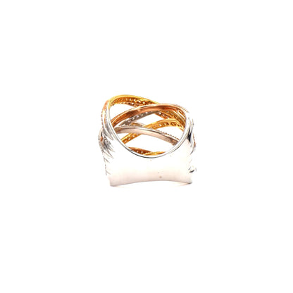 The Crisscross Collection: Bold Diamond Statement Jewelry