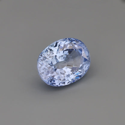 Delicate Light Blue Natural Sapphire Gemstone